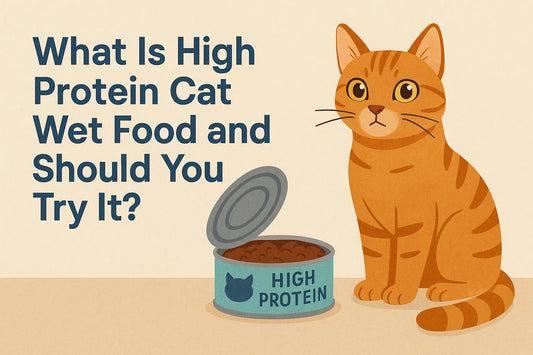 high protein cat food