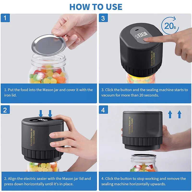 Electric Mason Jar Sealer