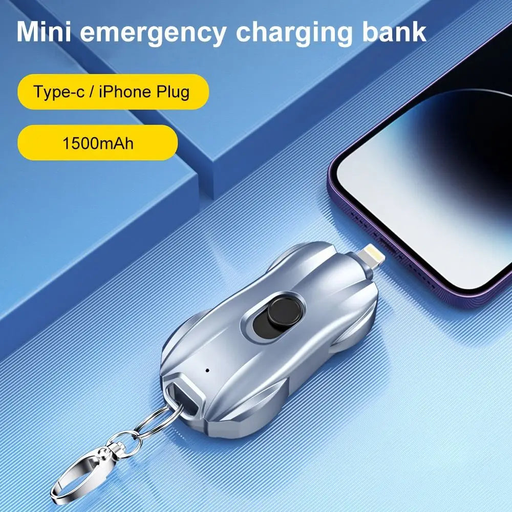 Portable Keychain Phone Charger