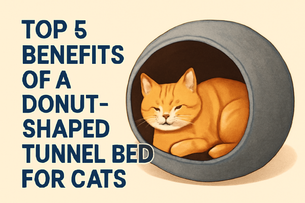 Top 5 Benefits of a Round Tunnel Bed for Cat