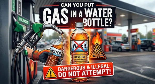 Can You Put Gas in a Water Bottle