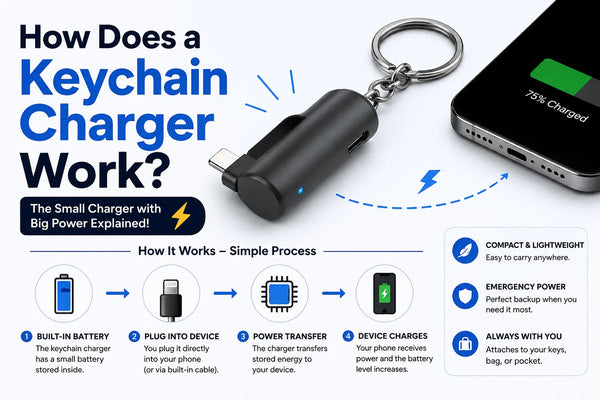 How Does a Keychain Charger Work