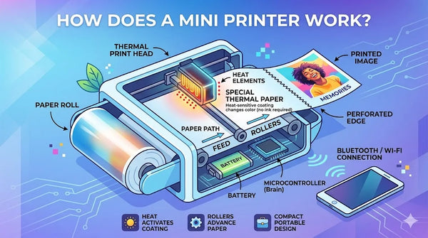 How Does a Mini Printer Work