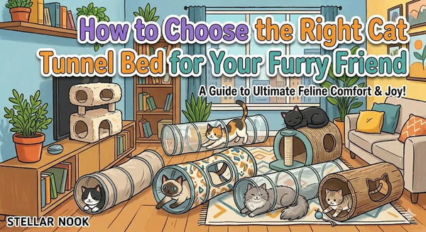 How to Choose the Right Cat Tunnel Bed for Your Furry Friend