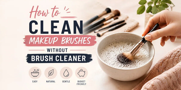How to Clean Makeup Brushes Without Brush Cleaner