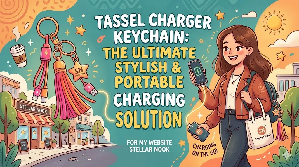 Tassel Charger Keychain: Stylish Portable Phone Charger Guide 2026