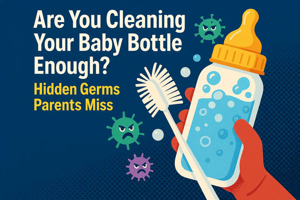 are you cleaning your baby bottle enough