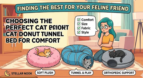 Choosing the Perfect Cat Donut Tunnel Bed for Comfort