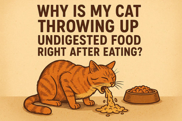 Why Is My Cat Throwing Up Undigested Food Right After Eating?