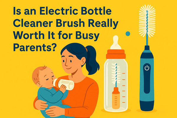 electric bottle cleaner brush