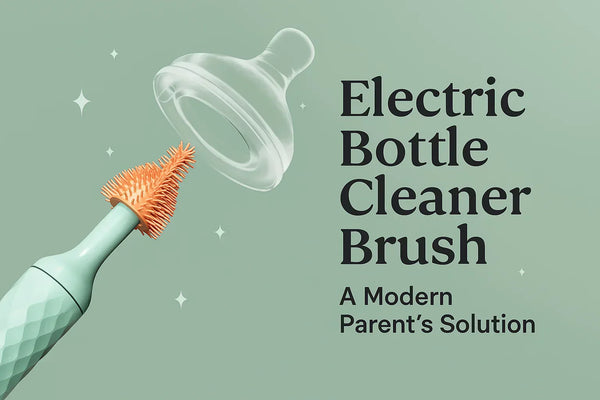Electric Bottle Cleaner Brush | A Modern Parent’s Solution