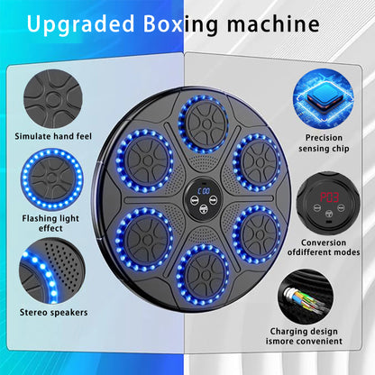 Smart Bluetooth Music Boxing Trainer