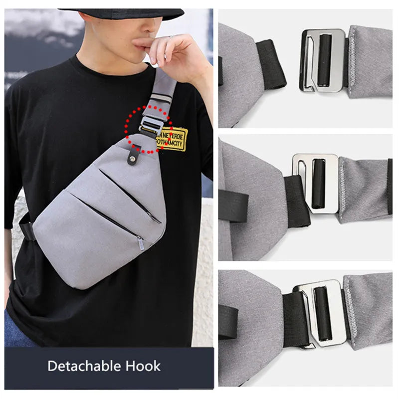 Anti-Theft Cross Body Travel Bag