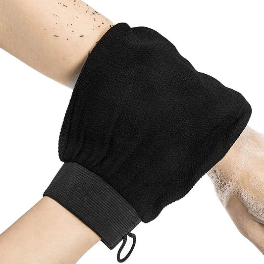 Exfoliating gloves