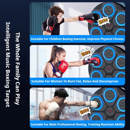 Smart Bluetooth Music Boxing Trainer
