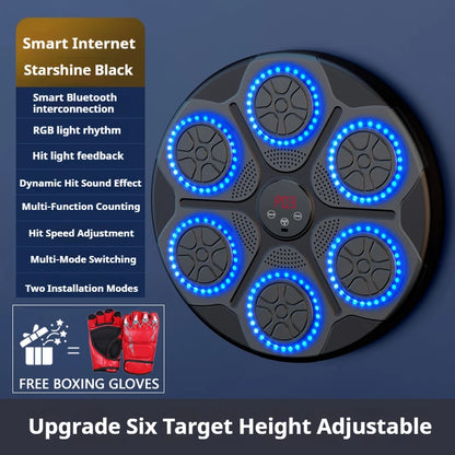 Smart Bluetooth Music Boxing Trainer