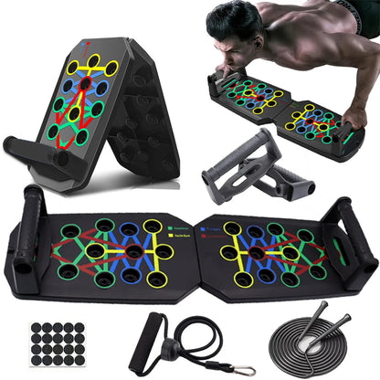 Portable Multifunctional Push-up Board Set