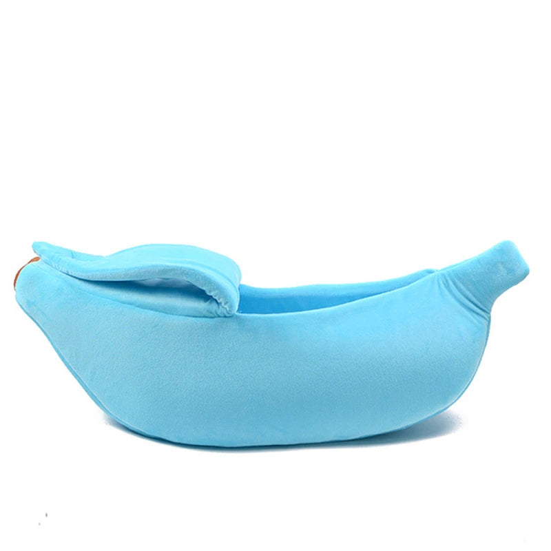 banana-cat-bed-cute-blue-color