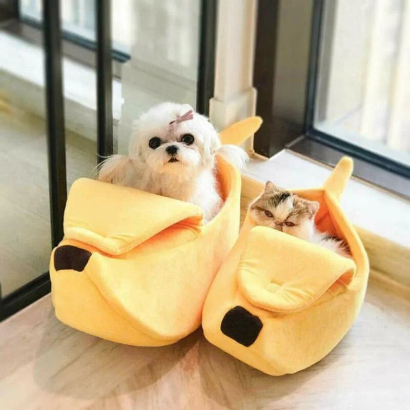banana-cat-bed-cute-plush-banana-pet-house-for-indoor