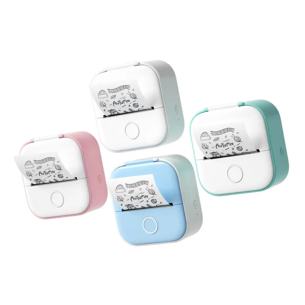 Mini Printer Innkless T02 Mini Printer – Inkless Pocket Printer for Stickers & Photos