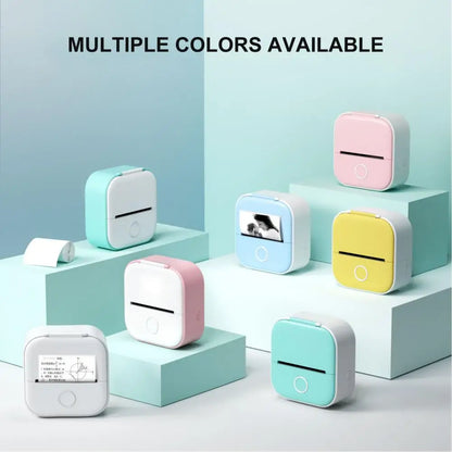 Mini Printer Innkless T02 Mini Printer – Inkless Pocket Printer for Stickers & Photos