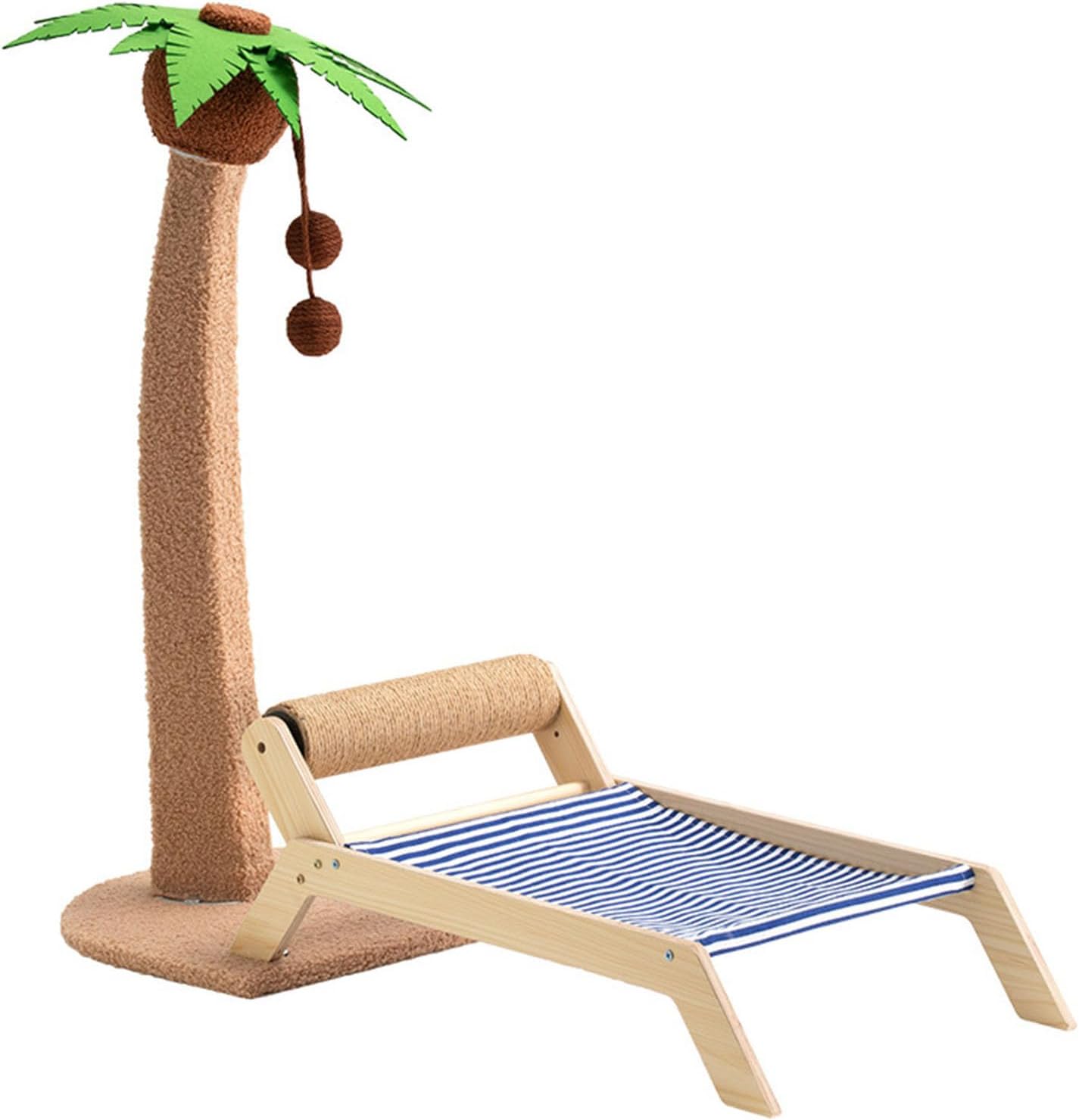 cat-beach-chair-elevated-cozy-lounger-with-sisal-scratcher-for-indoor-and-outdoor-cats