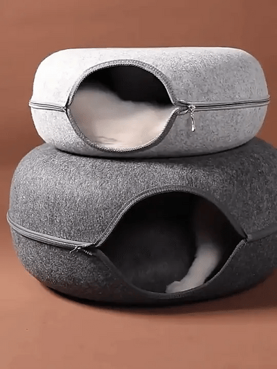 Donut Cat Tunnel Bed