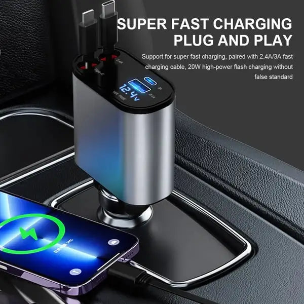 fast-retractable-car-charger-universal-usb-car-adapter-with-tangle-free-cable-one
