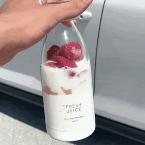 Portable Electric Blender Bottle - Rechargeable Smoothie Maker for Fresh Drinks Anywhere
