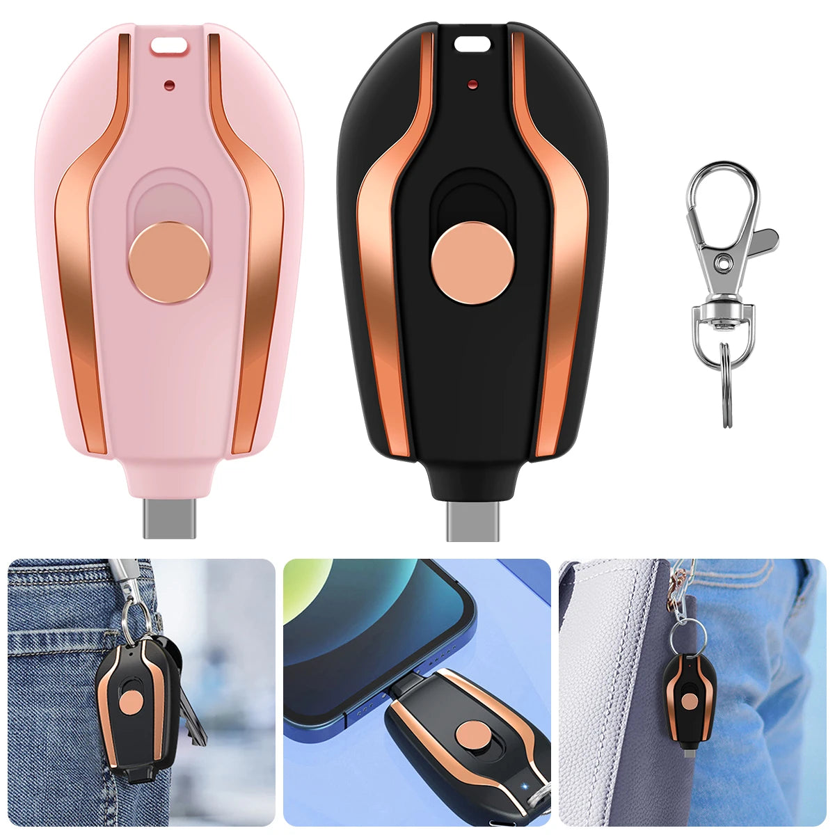 usb c keychain charger