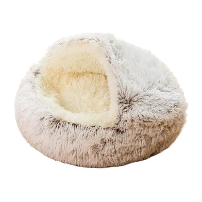 warm-cat-bed-plush-semi-material-off-white-open